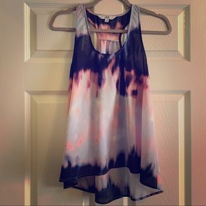 Sleeveless Racerback Draped Top